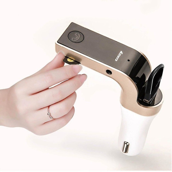 4-in-1 Auton MP3-soitin Langaton FM-lähetin USB CD MMC