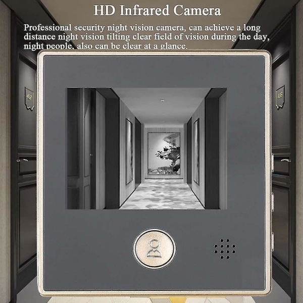 3 Inch Sy 1 Tft Lcd HD Dörrkamera Eye Doorbell Gold