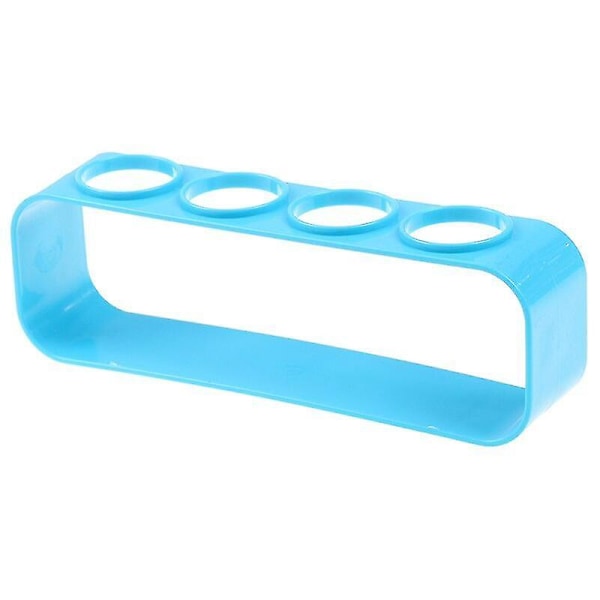 1 st Testtubesställ i Plast med 4 Hål, Hållare för Byrett