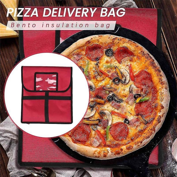 Eristetty pizzalaukku Ammattimainen pizzalaukku Kosteudenkestävä pizzalaatikko