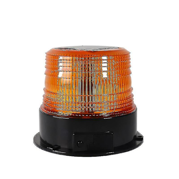 Amber LED-varningsljus, 12V Nödstrobbeljus Varningssignalering Amber Ljus
