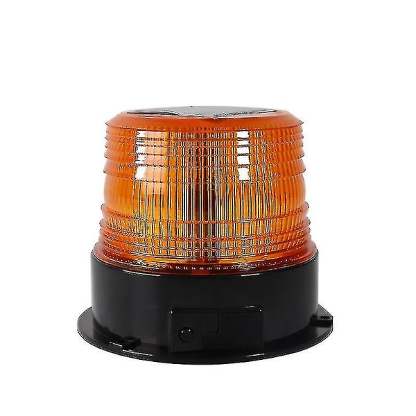 Amber LED-varselblinklys, 12V Nødstrobelys Advarselssignalisering Amber Lys