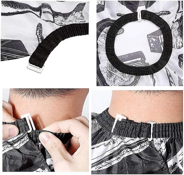 Frisørkapper Kapp for Barber Hårskjæringskapper Hårskjæringskapper