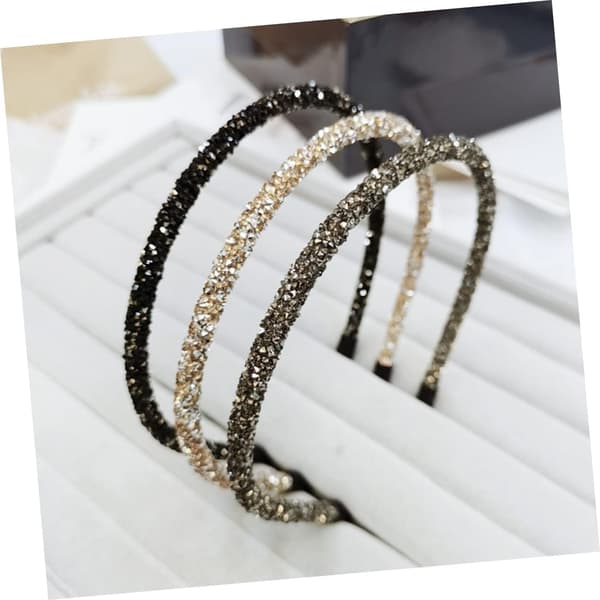 7 stk. Rhinestone Hårbånd Hodebånd Hårpynt til Brudebryllup Rhinestone Hodeplagg