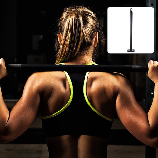 Viktskivstångshållare för gym och styrketräning