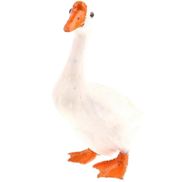 Highly Detailed Yard Animal Goose Statues Decoration