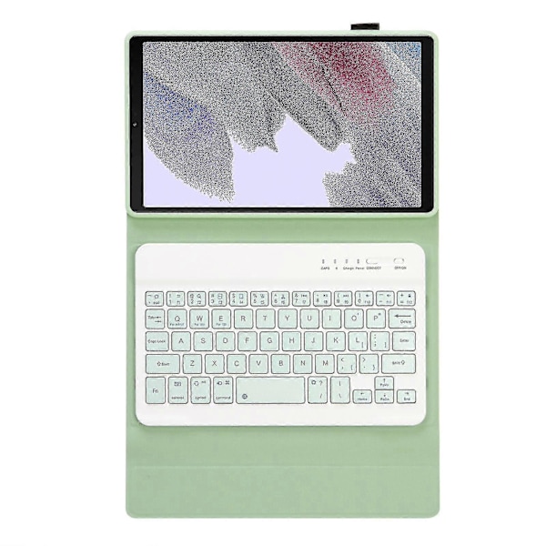 Tastatur+etui til Samsung Galaxy Tab A7 Lite 8.7 T220 / T225 Light Green