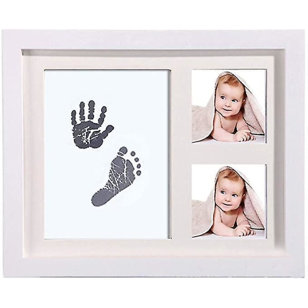 Baby Handprint Footprint Kit Fotoramme Clay Newborn Picture