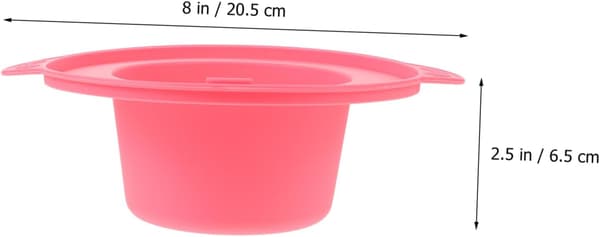 Silikon Vaxsmältningsfoder Ersättningsskål 400ml Non-stick Vaxvärmare Gryta