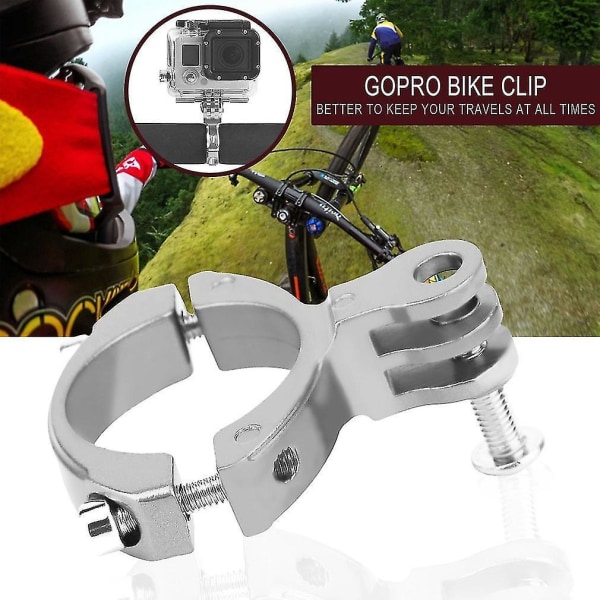 Sykkel Alu Styremontering for Gopro 1/2/3/3+ Kamera