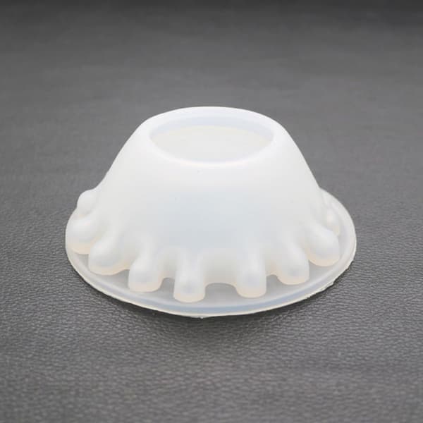 DIY silikonform for harpikshåndverk – Mini vanndråpe epoksyform for hjemme-DIY-dekorasjon hvit