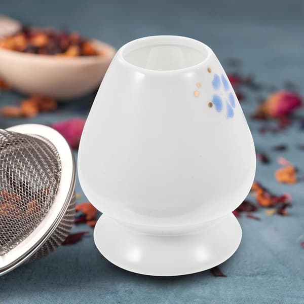 Matcha Vispholder Hvit Japansk Stil Keramisk Matcha Vispstativ