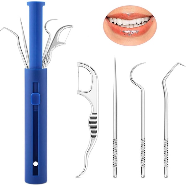 Minimetallinen hammastikkupidikkeen työkalusarja