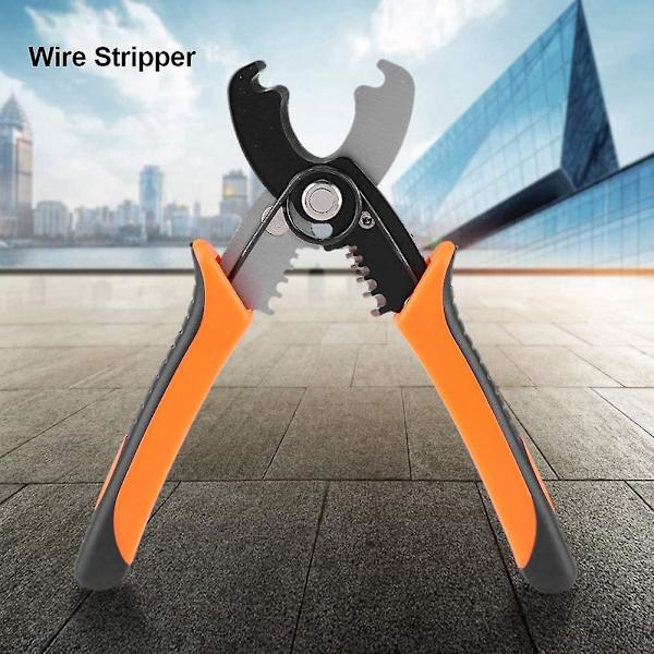 Trådstripper, Stripping- og Krympe Tang, Multifunktionel Trådstripping og Krympe Tang, Krympe og Krympe Tang, Elektrikers Håndtang
