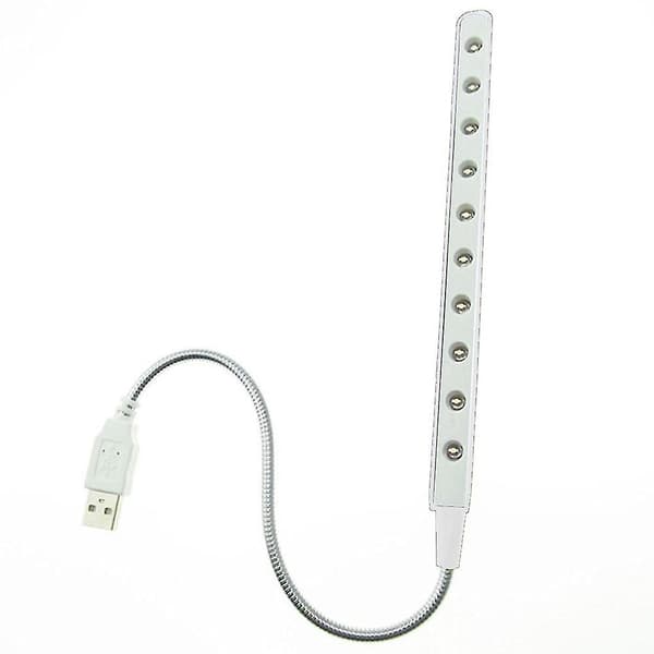 USB LED-lys - 10 Super Lyse LED Læselampe, Computerlys