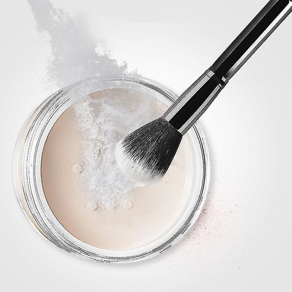 Setting Powder Brush med Bløde Nylonhår - Kvinders Makeup Skønhedsværktøj - Trimningsbørste (1 stk)