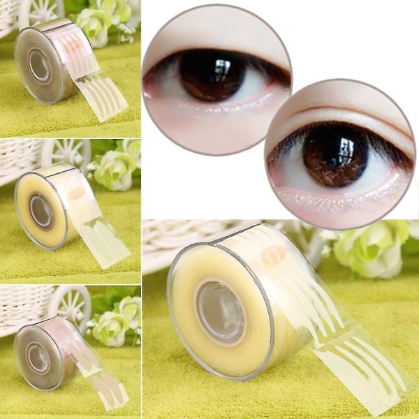 300 par selvklæbende usynlig dobbelt øjenlåg-klistermærketape