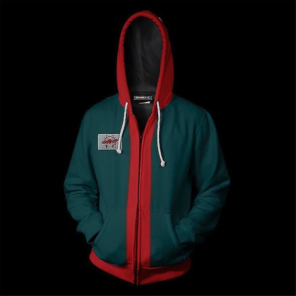 Into The Spider-verse Hoodie Jakke Mænd Morales Kostume Hættetrøje Casual Yderbeklædning M