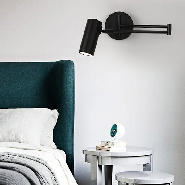 Vegglampe Øye Beskyttelse Moderne Nordisk Svingarm Lampe
