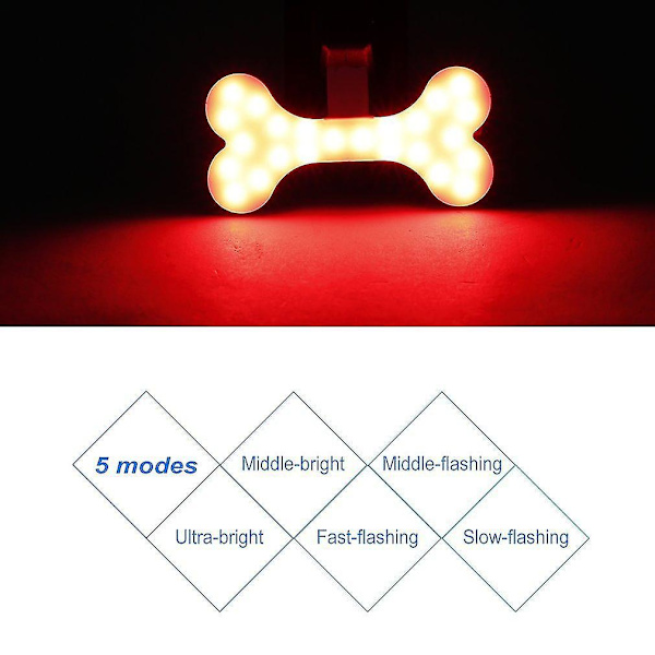 LED-pyörän takavalo, pyörän varoitusvalo, pyöreä sydän, USB