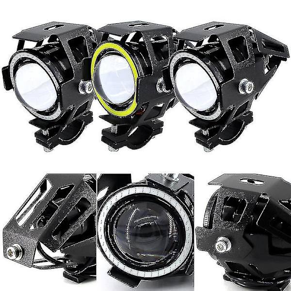 1 stk Motorsykkel LED Spotlight Hodelykt Motorsykkel Tåkelys