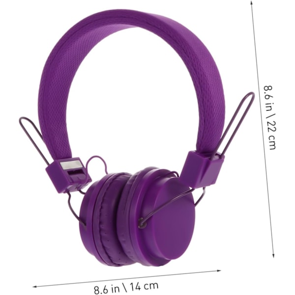 Spelheadset Hörlurar för PC Stereoljud Lättvikt Bärbar Födelsedag
