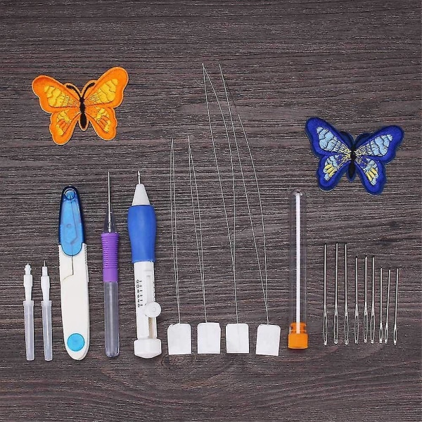 Punch Needle Brodery Set Pen Punch Needle Craft Tool