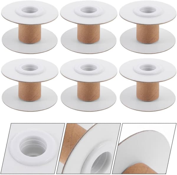 20 stk. trådsneller og broderitrådsneller for DIY-håndverksoppbevaring
