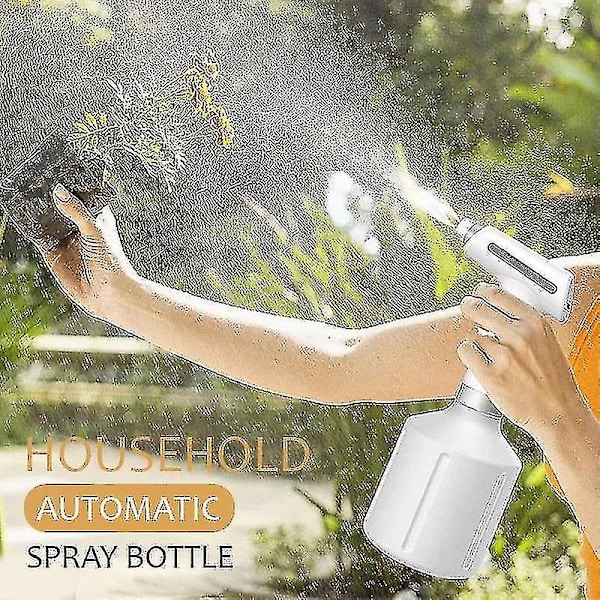 Automatisk Sprayflaska för Växter, USB Laddningsbar Vattenspeyare för Hemmet