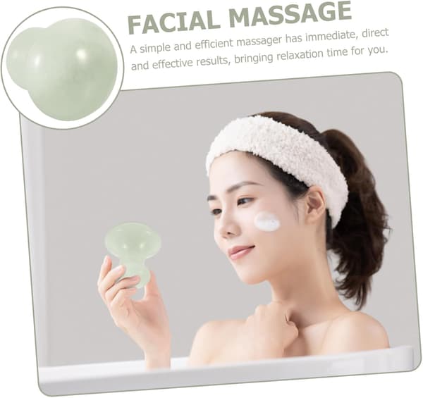 Svampe massager til ansigtsmassage massagebold og ansigtsrullebold