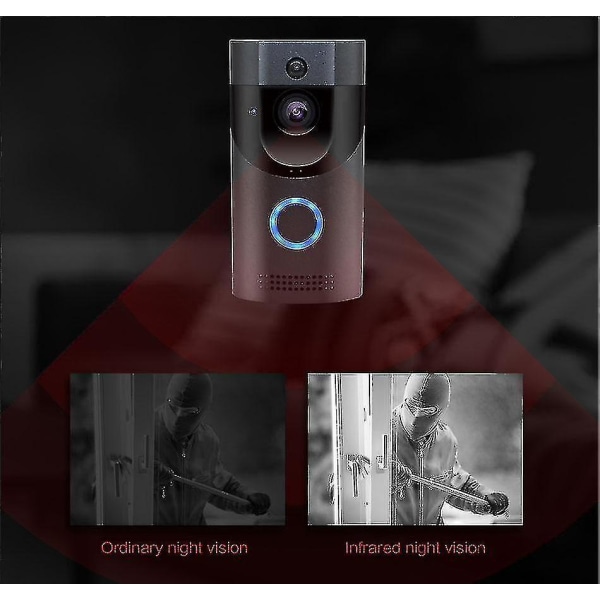 Wifi Dörrklocka Kamera Vattentät Videodörrklocka Smart IP