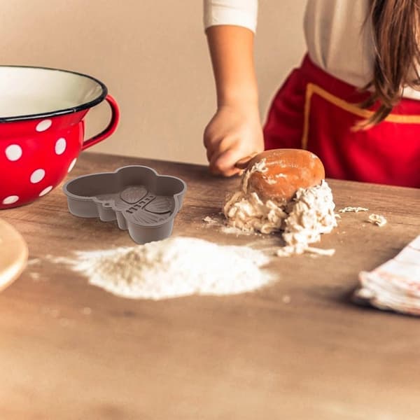2 stk. kageforme køkkenbageforme 7,5x5,5x2,5 tommer silikone non-stick