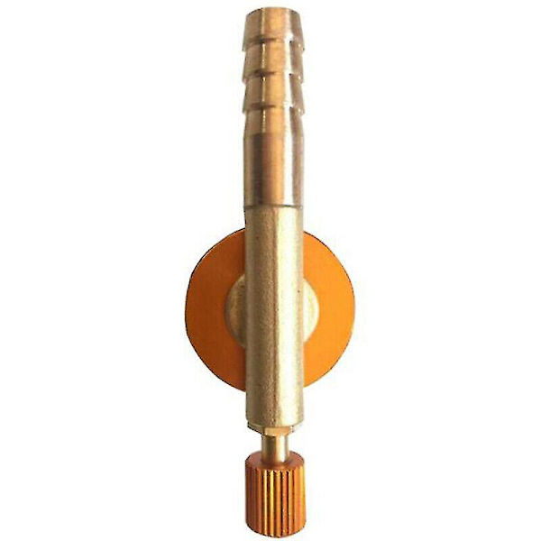 Udendørs Camping Gasskomfur Skift Opladning Oppustelig Ventiladapter Patron. (guld+sort)(1 stk)