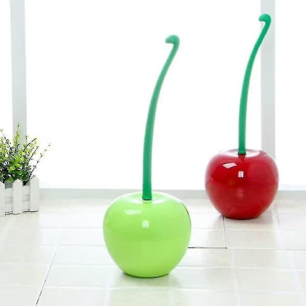 Cherry Toiletbørste Sæt Stående Red
