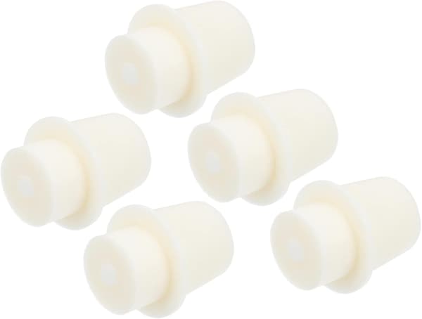 5 stk silikonpropper for Erlenmeyer-kolbe 150 ml koniske glassrørplugger laboratorium