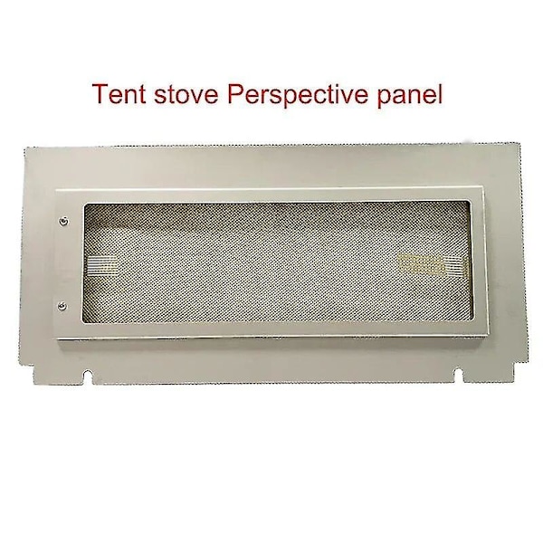 Titanium Pipetilbehør Teltovn Pipe 2.5|3M Teltovn Perspektiv Sidepanel Pipehette Campingtilbehør Bærbar Matlaging Titanium -3m