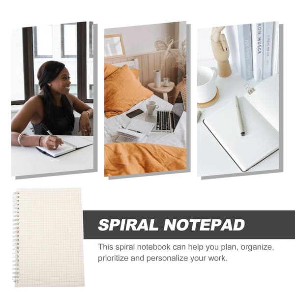 A5 Spiralgitter Notesbog 80 Ark Spiralbundet Akademisk Journal Personlig Dagbog Notesbog