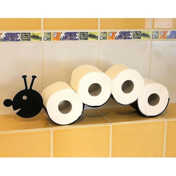 Uutuus Caterpillar-WC-paperiteline Musta