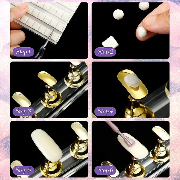 Akryl Nail Art Stands Magnetic Tips Holders Display