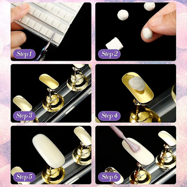 Akryl Neglekunst Stativer Magnetiske Tips Holdere Display