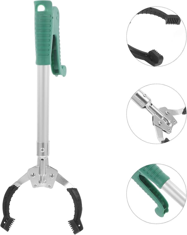 40 cm søppelgriper, plukkepinne med bærbar lettvektsdesign, solid avfallsplukker