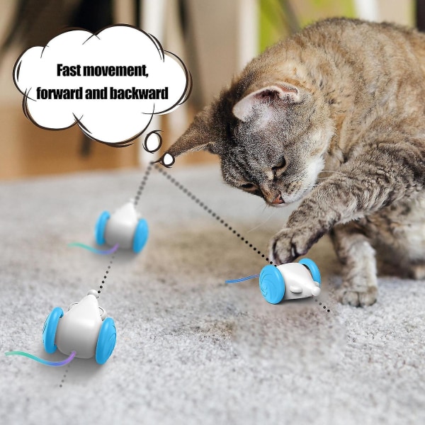 Automatisk kattelegetøj Mus Interaktiv indendørs elektrisk flytning 7a86 |  Fyndiq
