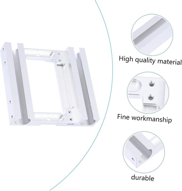 Printertilbehør X-Slider Fast Aluminiumblok til Nem Installation Sikkert Design til Brug i Printapplikationer