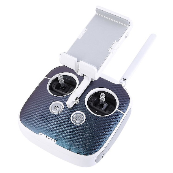 Blå PVC Dekal Skin Sticker Phantom 3 Copter Shell Controller