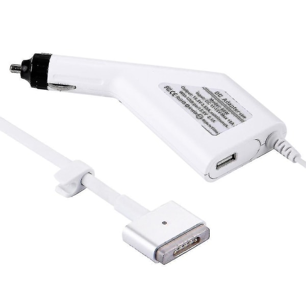 60W 5-stifts T-formad MagSafe 2 Bil Laddare Macbook A1465