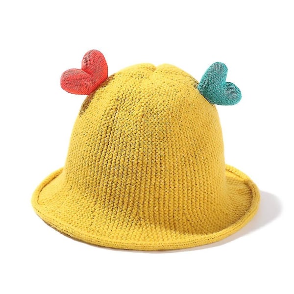 Utomhus Barn Beanie Hatt Vinter Barn Bonnet Baby Hatt Håll Varmt Söt Stickad