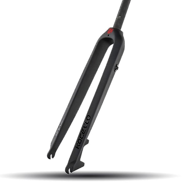 3k Kolfibercykelgaffel 1-1/8 tum Styv Skivbroms Cykelgafflar Rakt Rör 28,6 mm, 26er-yuhao