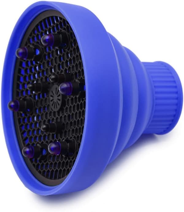 Silikondiffusorkåpa för hårtork Universal hårdiffusorfäste Vikbar design Värme