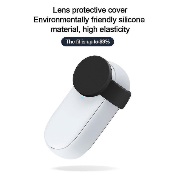 Silikon Skyddande Sleeve Lins Anti-repor Skyddande Fodral För In-sta 360 Go 2