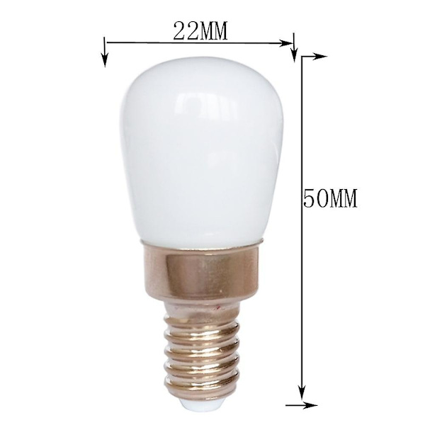 9 kpl 2 W LED-pallolamput 100 lm E14 E12 T22 SMD 2835 220-240V